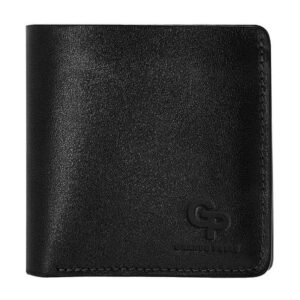 Гаманець чоловічий шкіряний чорний GRANDE PELLE 537610