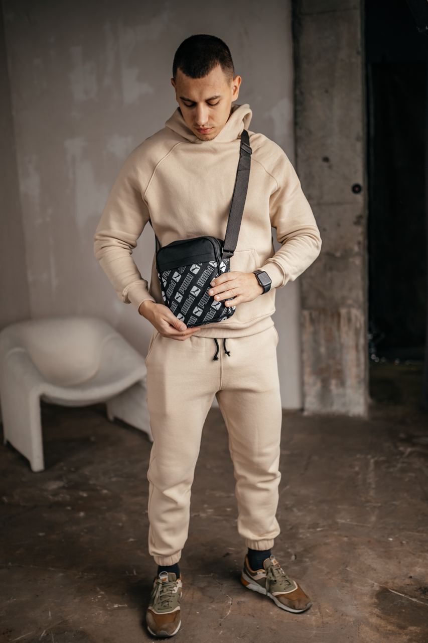 Компактна чоловіча сумка через плече Puma висотою 23 см