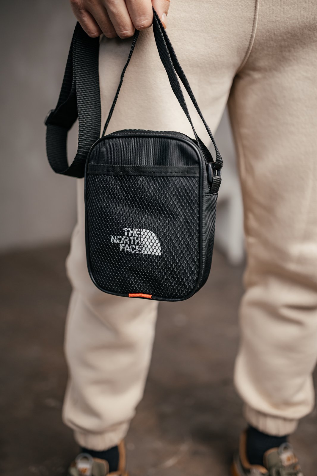 Чоловіча сумка через плече з сіткою The North Face s239